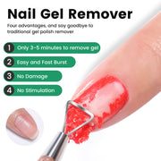 Magic fast gel polish remover 15ML, view 6 - MRSLM