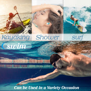 reusable silicone swimming ear plugs, view 7 - MRSLM