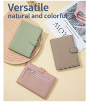 leather passport wallet, view 2 - MRSLM