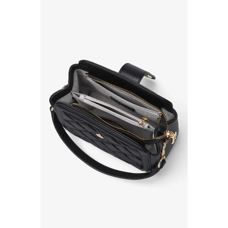 Diamond Check Women's Fashion Handbag