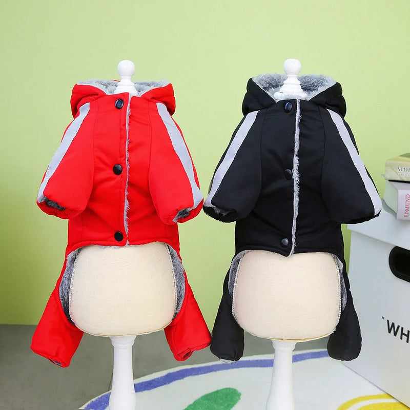winter coat for small dogs and puppies, view 8 - MRSLM