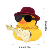 mini rubber duck car ornament, view 11 - MRSLM