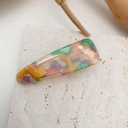 chic marble hair clips 2pcs, view 2 - MRSLM