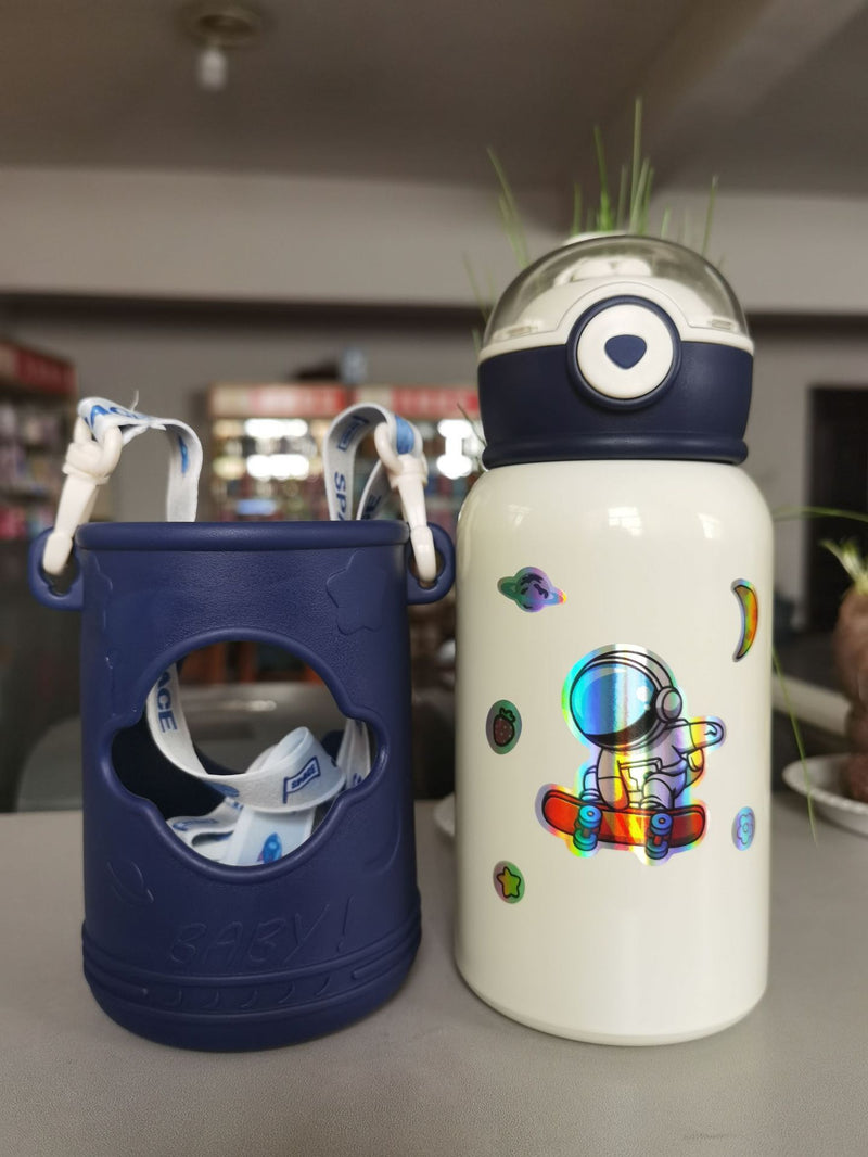 double-layer stainless steel vacuum mug bottle, view 7 - MRSLM