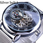 men's hollow mechanical watch, view 12 - MRSLM