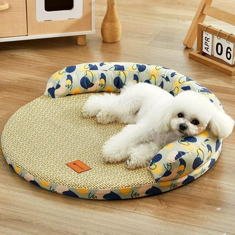 cooling summer pet dog bed, view 3 - MRSLM