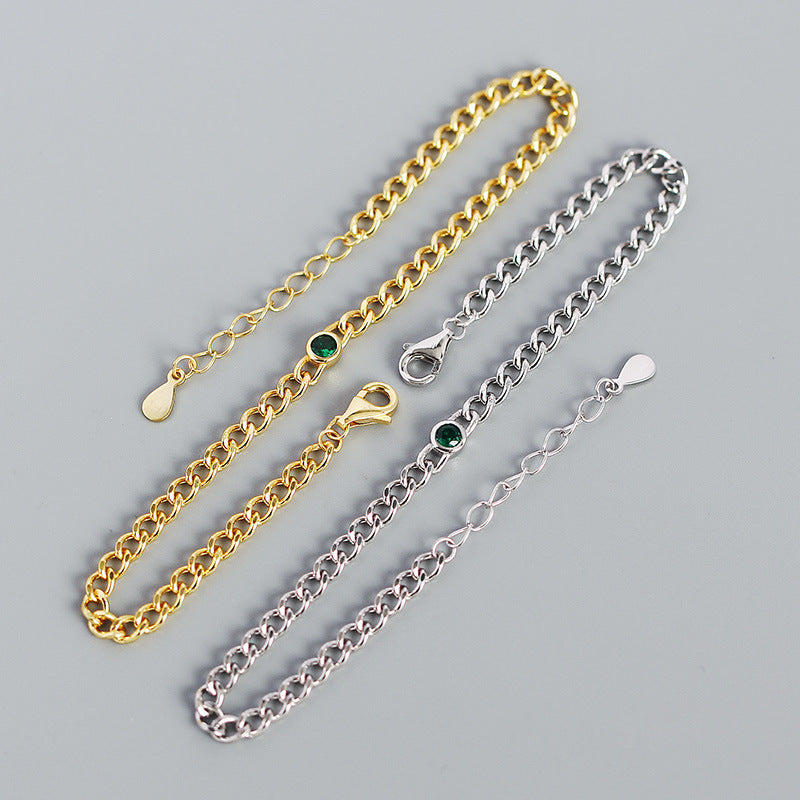 heavy metal tank chain bracelet, view 5 - MRSLM
