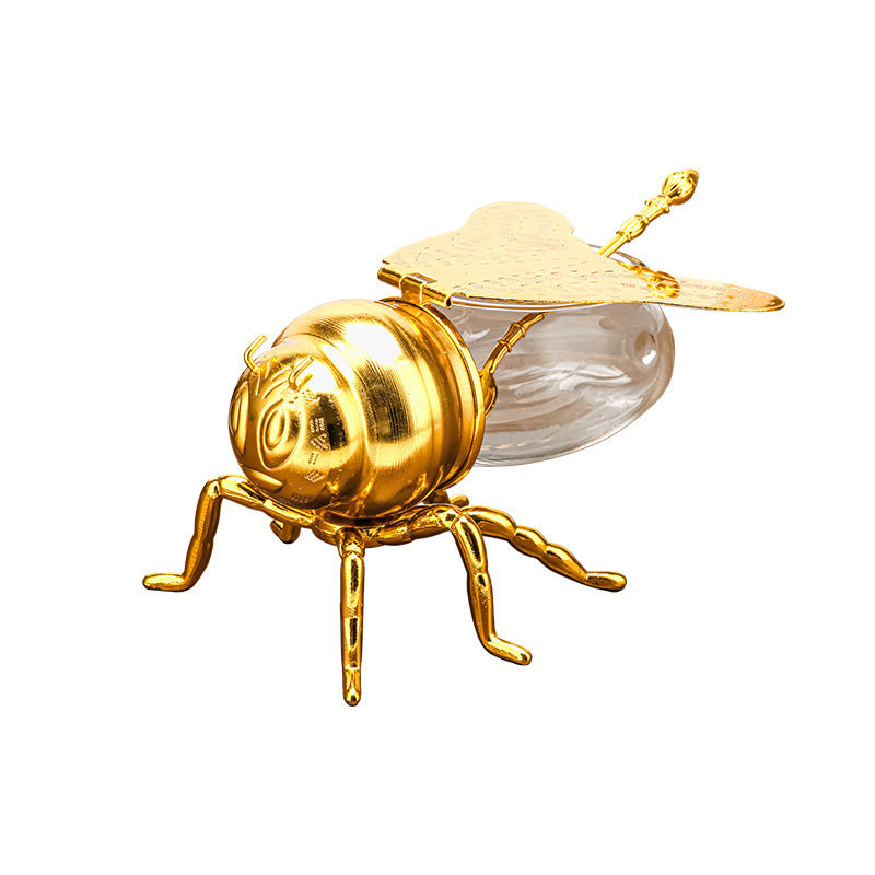bee shaped honey jar, view 6 - MRSLM