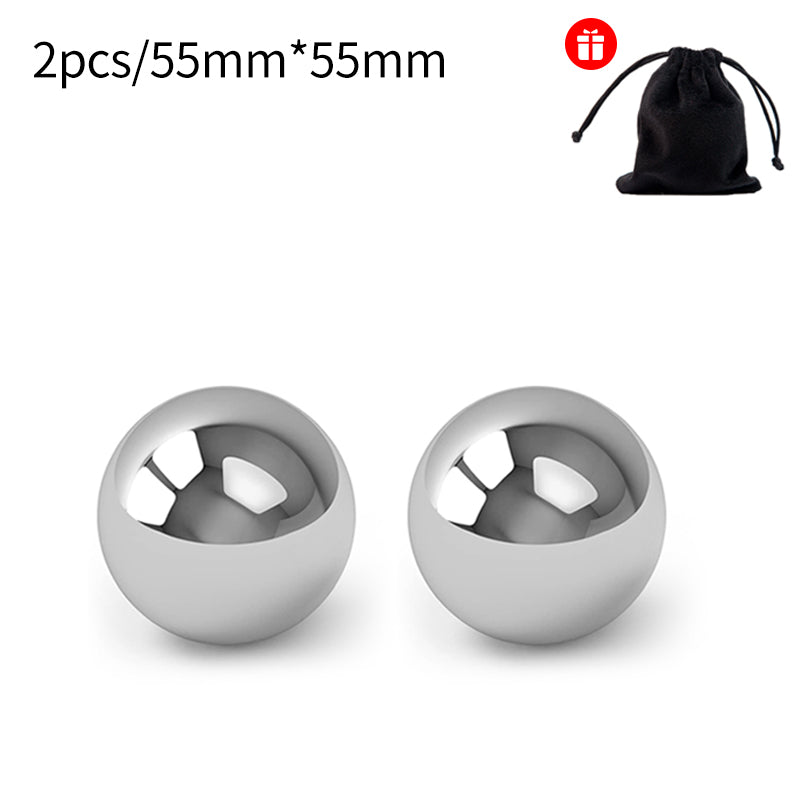reusable stainless steel ice cubes set, view 3 - MRSLM