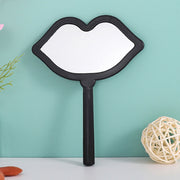 Lip shaped handheld makeup mirror, view 8 - MRSLM
