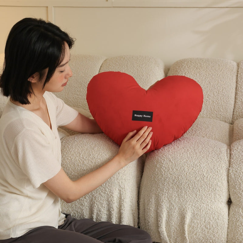 heart-shaped love cushion, view 6 - MRSLM