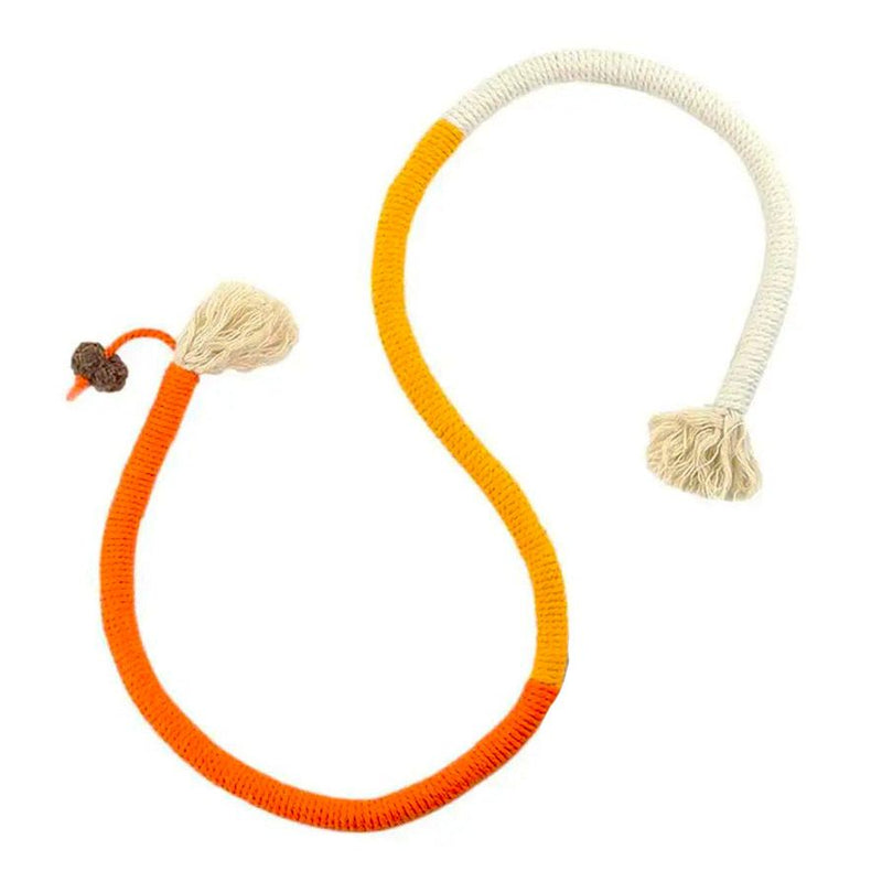 cotton rope cat teaser toy, view 4 - MRSLM