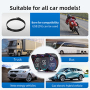 GPS car head up display, view 7 - MRSLM