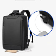 anti-theft waterproof laptop backpack with USB, view 8 - MRSLM