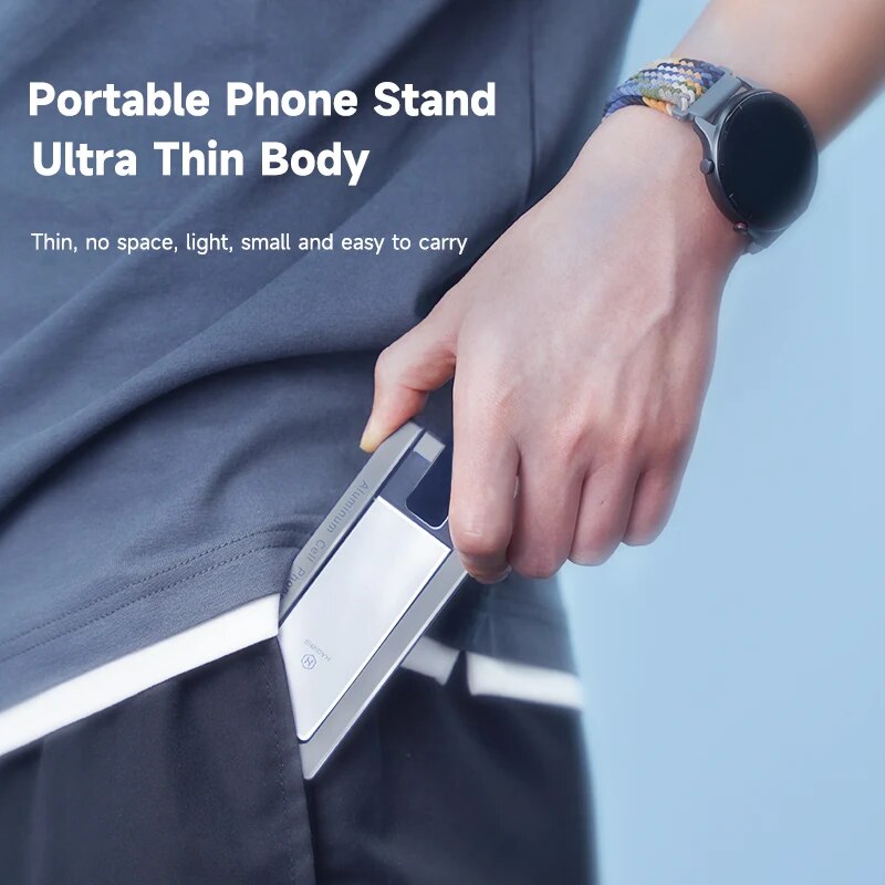 adjustable metal phone stand, view 4 - MRSLM
