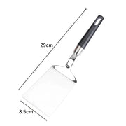 stainless steel cooking spatula, view 3 - MRSLM