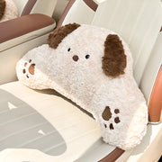 cartoon animal car neck and lumbar support pillow set, view 5 - MRSLM