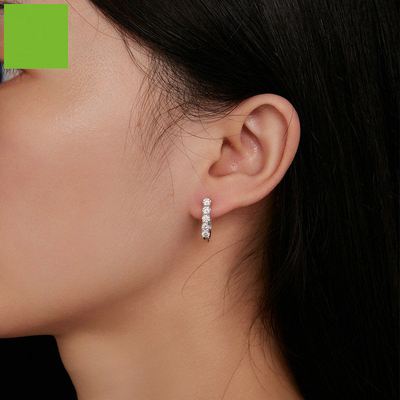Women's Fashion Moissanite Earrings