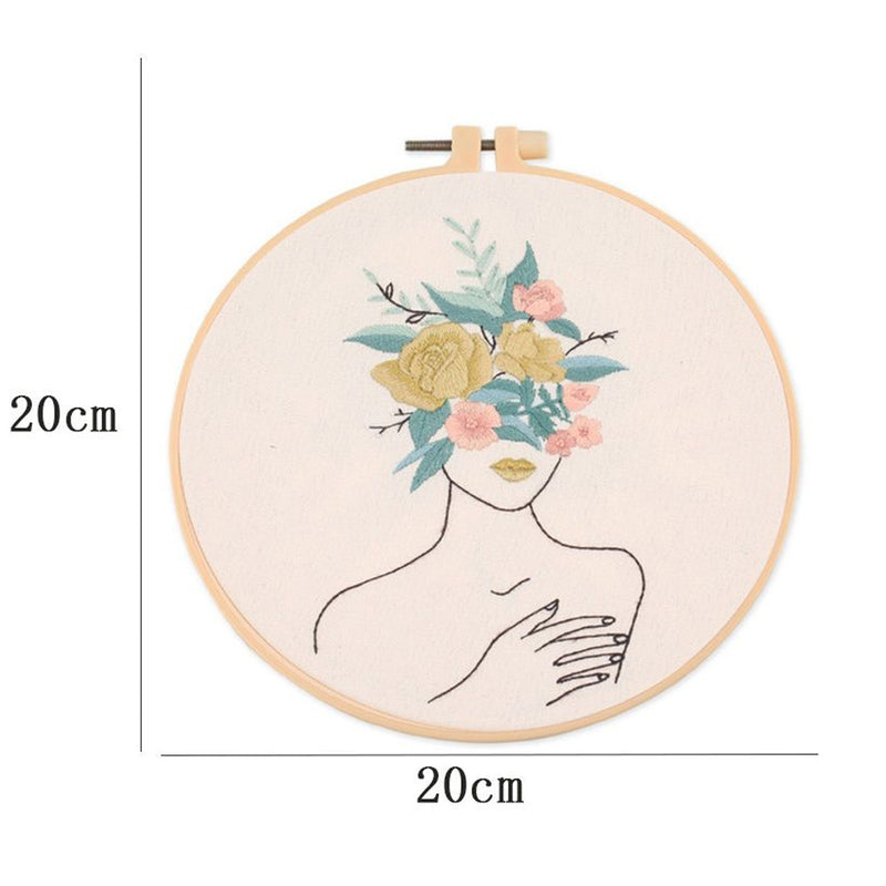 embroidery kit for beginners with patterns, view 10 - MRSLM