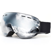large spherical mirrored ski goggles, view 7 - MRSLM