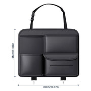 leather car storage organizer, view 3 - MRSLM