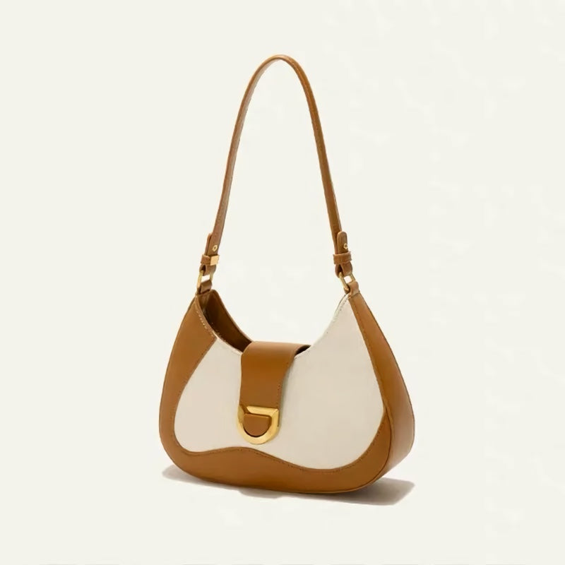 vintage canvas shoulder bag, view 7 - MRSLM