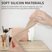 portable silicone makeup brush holder, view 6 - MRSLM