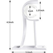 aluminum curtain rod brackets, view 11 - MRSLM