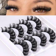 fluffy 3D mink false eyelashes - MRSLM