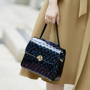 handmade genuine leather handbag, view 5 - MRSLM