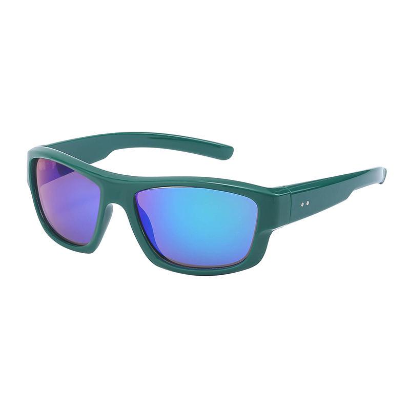 cyberpunk square mirror sunglasses, view 5 - MRSLM