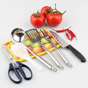 7-piece camping kitchen utensil set, view 4 - MRSLM