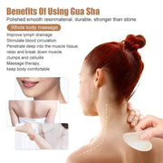 gua sha roller and scraping board set, view 4 - MRSLM