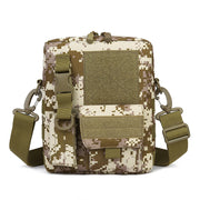 Vertical nylon crossbody bag, view 4 - MRSLM