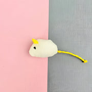 Interactive plush mouse toy for cats, view 4 - MRSLM