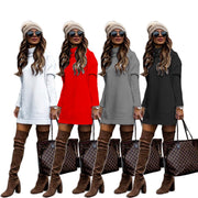 knitted sweater dress, view 2 - MRSLM