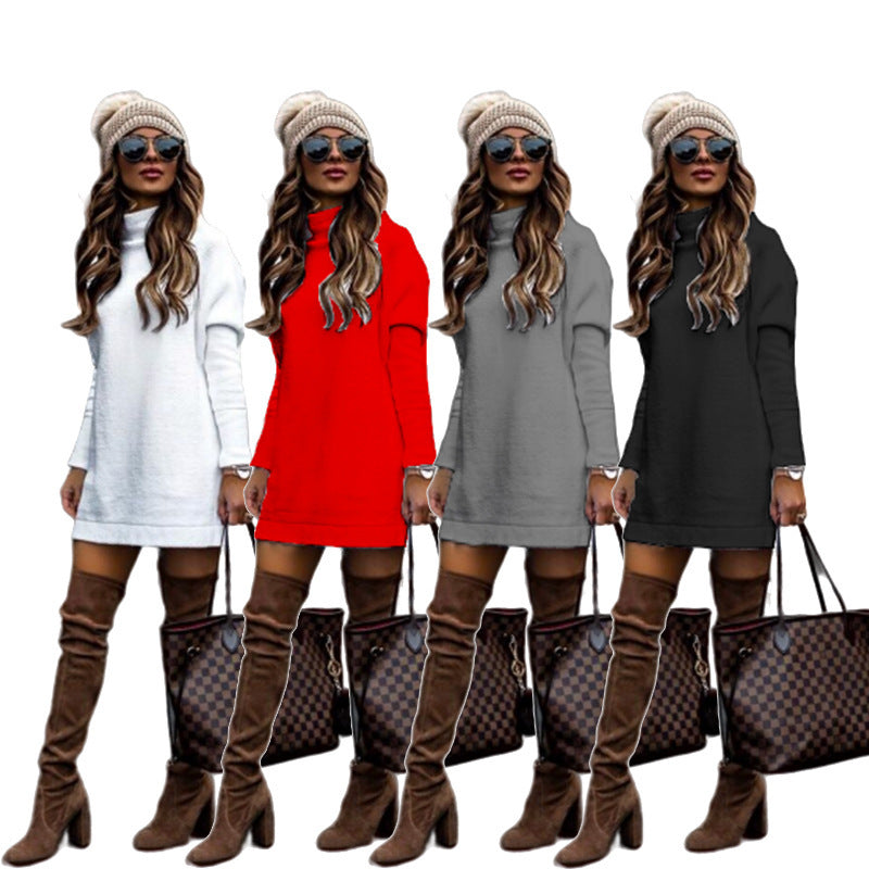 knitted sweater dress, view 2 - MRSLM