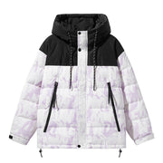 loose white duck down jacket, view 5 - MRSLM