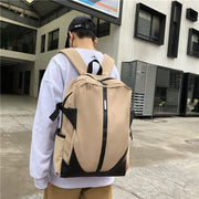 Simple solid color backpack - MRSLM