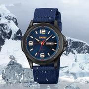 classic men's round quartz watch - MRSLM