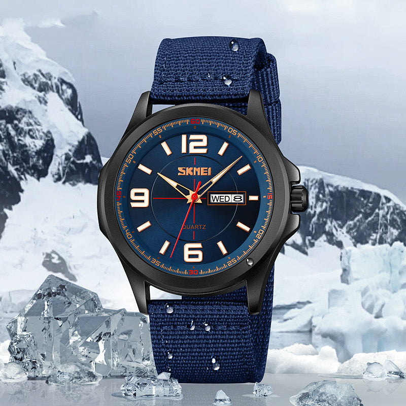 classic men's round quartz watch - MRSLM