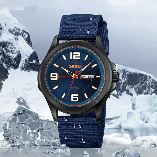 classic men's round quartz watch - MRSLM