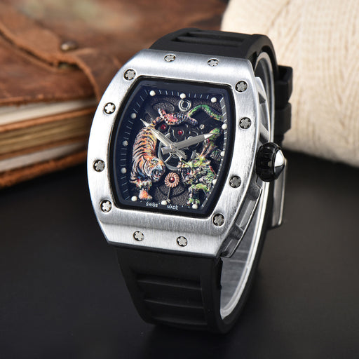 Men's dragon tiger quartz watch - MRSLM