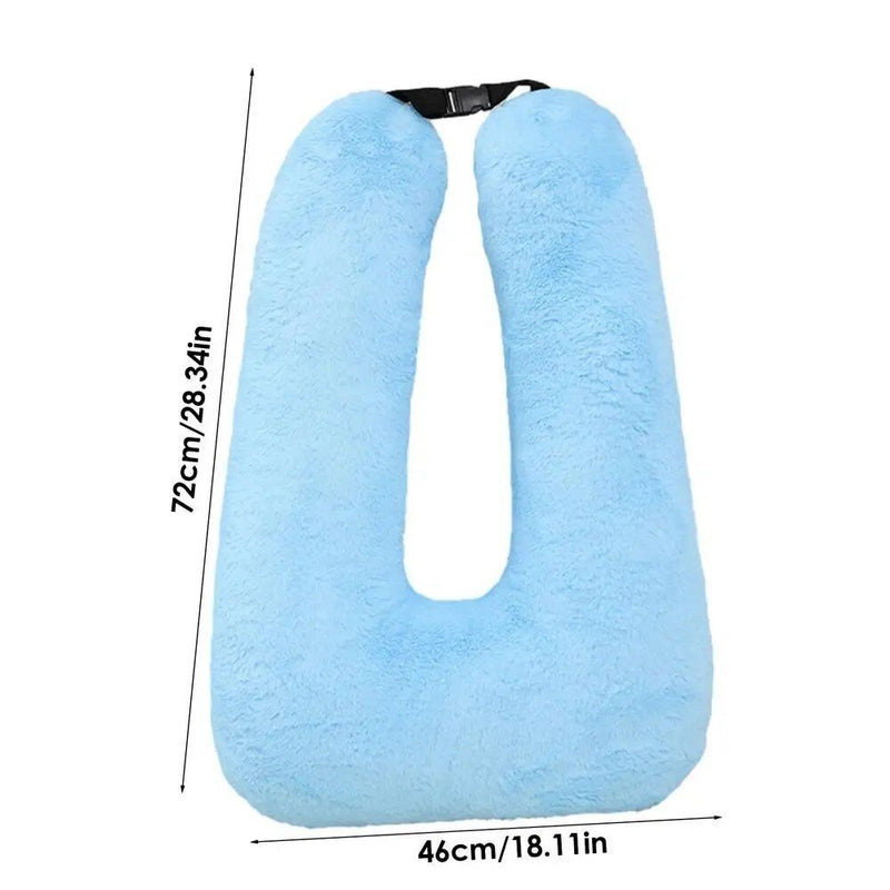 ergonomic car and travel neck pillow, view 3 - MRSLM