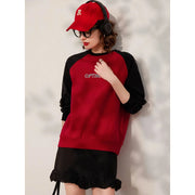 Embroidered sweatshirt, view 2 - MRSLM