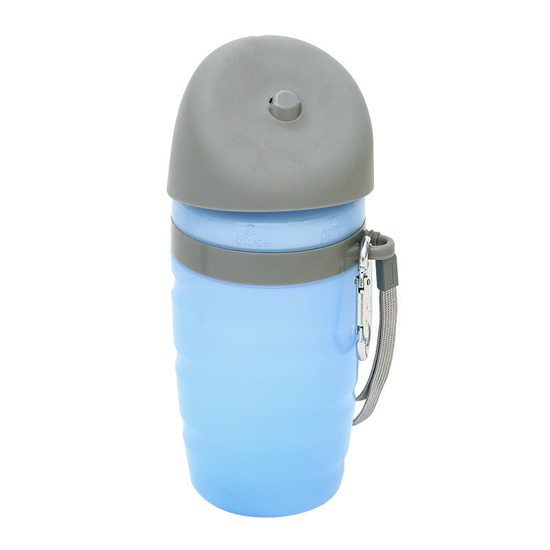 portable dog water bottle, view 2 - MRSLM
