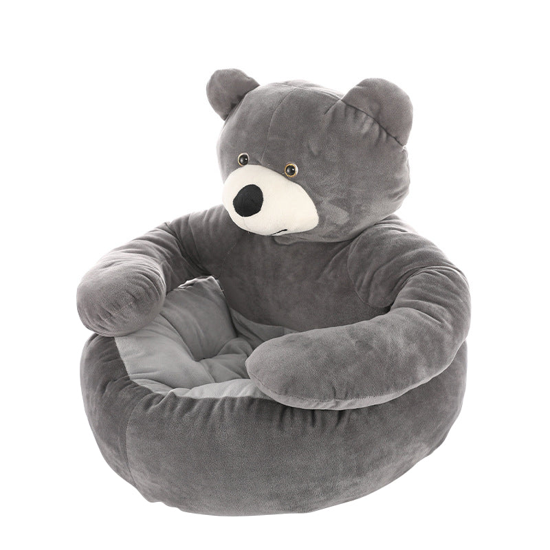 Ultra soft semi-enclosed pet bed, view 2 - MRSLM