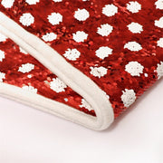 sequin Christmas tree skirt, view 4 - MRSLM