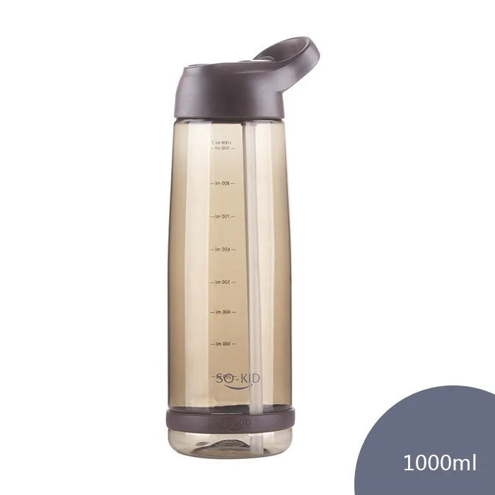 leak-proof straw water bottle, view 5 - MRSLM