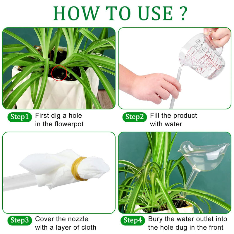 automatic self-watering globe, view 5 - MRSLM